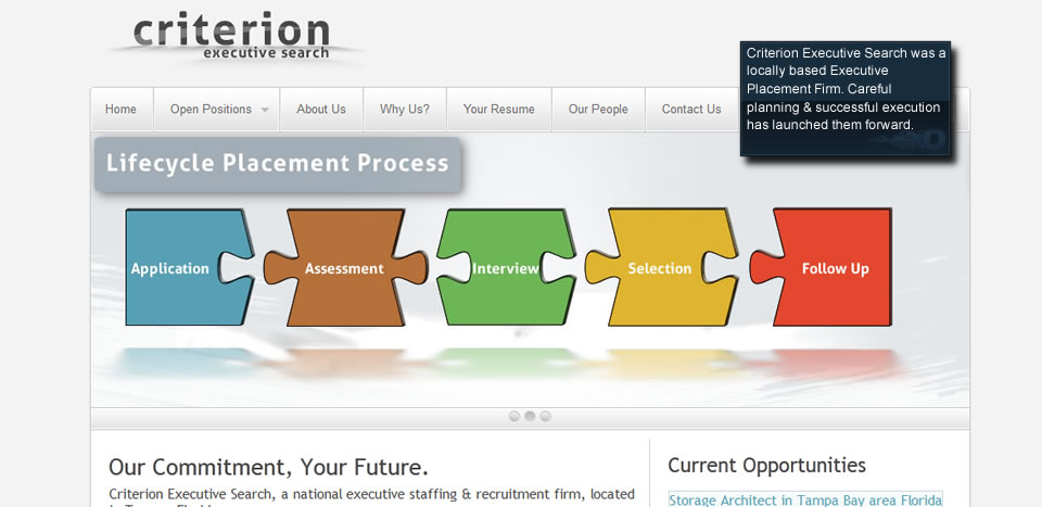 Criterion Executive Search of Tampa, FL